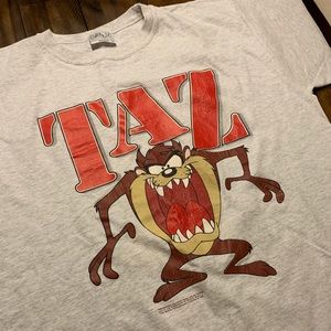 Vintage Looney tunes Taz Tazmanian Devil size XL